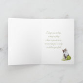 猫誕生日 カード (内部)