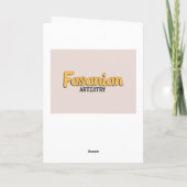 猫誕生日 カード (裏面)