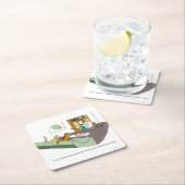 猫語 スクエアペーパーコースター (インサイチュ)