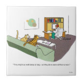 猫語 タイル (正面)