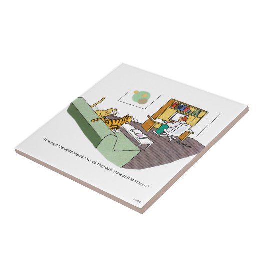 猫語 タイル (側面)