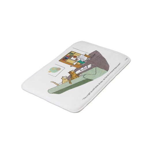 猫語 バスマット (アングル)