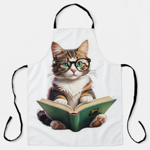 猫読の本 エプロン