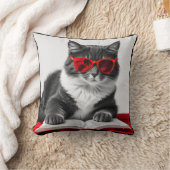 猫読の本 クッション (ブランケット)