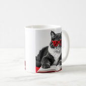 猫読の本 コーヒーマグカップ (正面右)