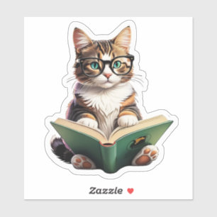 猫読の本 シール
