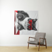 猫読の本 タペストリー (インサイチュ(横))