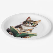 猫読の本 ペーパープレート (アングル)