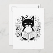猫読の本 ポストカード (正面/裏面)