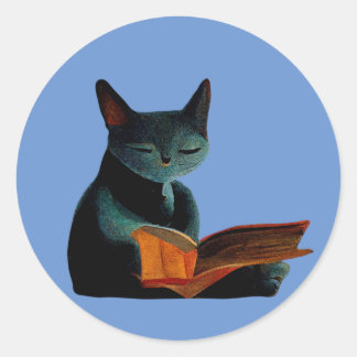猫読の本 ラウンドシール