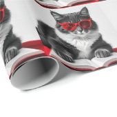 猫読の本 ラッピングペーパー (ロールコーナー)