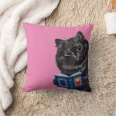 猫読の本、ルイ・ワイン クッション (ブランケット)