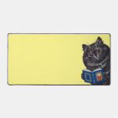 猫読の本、ルイ・ワイン デスクマット (正面)