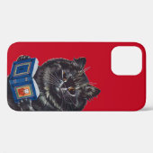 猫読の本、ルイ・ワイン Case-Mate iPhoneケース (裏面 (横))