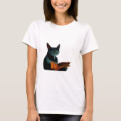 猫読の本 Tシャツ (正面)