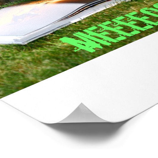 猫読はニャア ポスター (角)