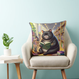 猫読は本だ クッション