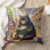 猫読は本だ クッション (ブランケット)