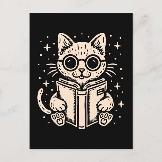 猫読ファンタジー ポストカード (正面)