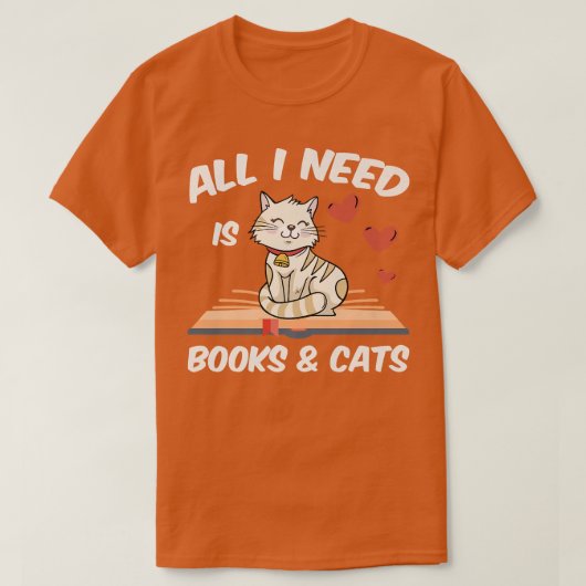 猫読本おもしろい好き動物子猫頭が切れる Tシャツ (デザイン正面)