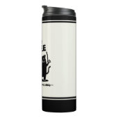 猫走とコーヒー熱タンブラー タンブラー (回転右)