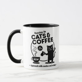 猫走とコーヒー11oz.コンボ マグカップ