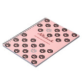 猫足ノートブックのパック ノートブック (左側)