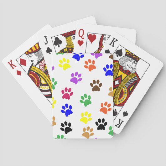 猫足遊のカード トランプ (裏面)