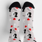 猫足靴下 ソックス (上部)