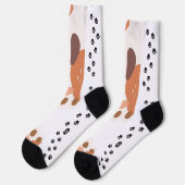 猫足 ソックス (左)