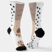 猫足 ソックス (傾斜あり)