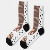 猫足 ソックス (左)