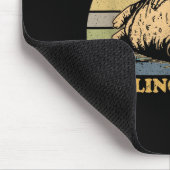 猫転がの死おもしろい亡 マウスパッド (コーナー)