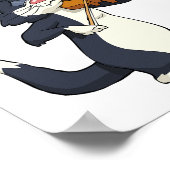 猫遊のバイオリン ポスター (角)