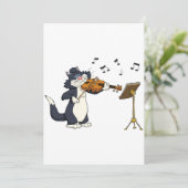 猫遊のバイオリン 招待状 (スタンド正面)