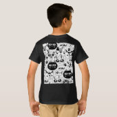 猫遊の二重低音 Tシャツ (裏面フル)