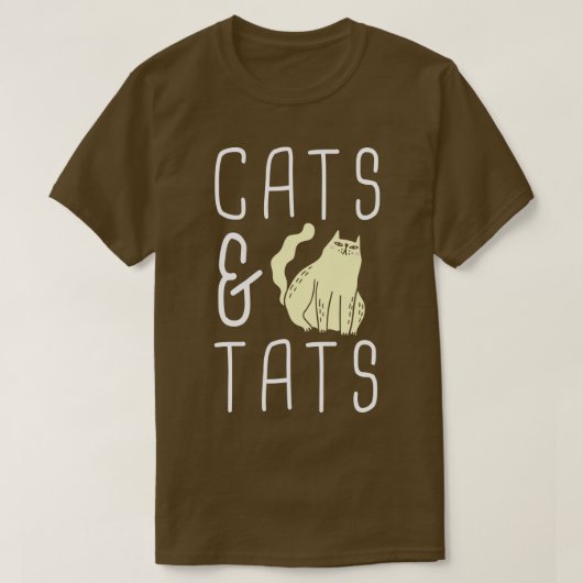 猫遊び Tシャツ (デザイン正面)