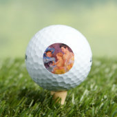 猫遊を飼っている子ども(by Mary Cassatt) ゴルフボール (インサイチュ 木)