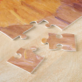 猫遊を飼っている子ども(by Mary Cassatt) ジグソーパズル (側面)