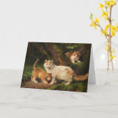 猫遊家 | ジュリアス・アダム カード (黄色い花)