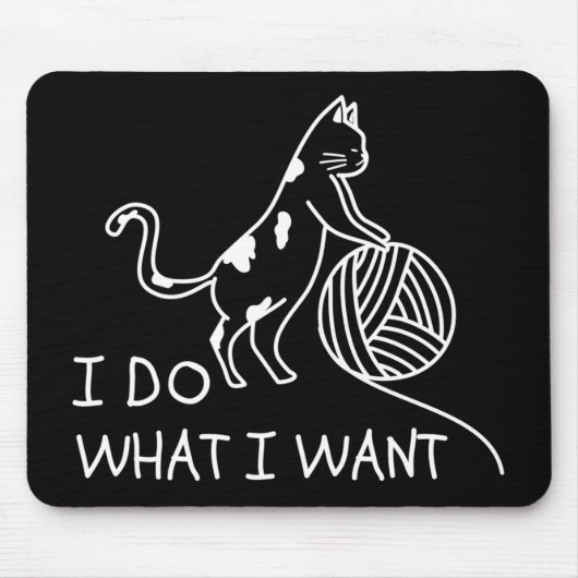 猫遊糸 マウスパッド (正面)