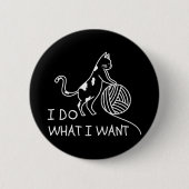 猫遊糸 缶バッジ (正面)