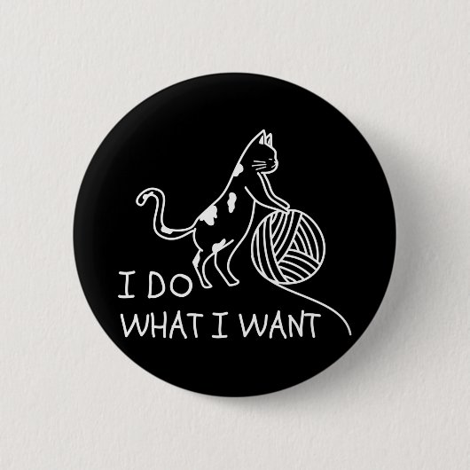 猫遊糸 缶バッジ (正面)