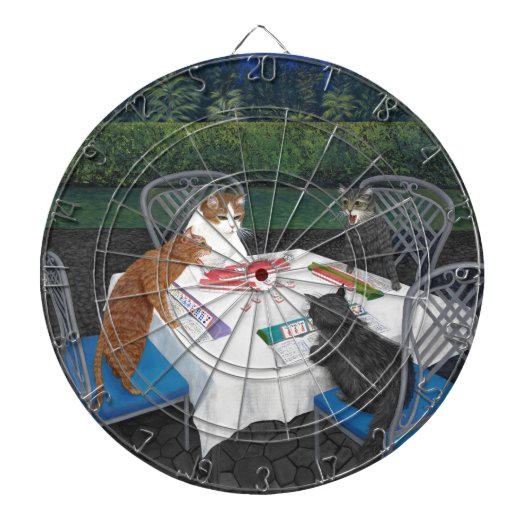 猫遊麻雀 ダーツボード (正面)