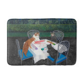 猫遊麻雀 バスマット (正面)