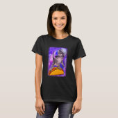 猫銀河フライングタコス宇宙キティ冒険 Tシャツ (正面フル)