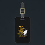 猫離れが手でハートをキュートおもしろいに ラゲッジタグ<br><div class="desc">猫の手離れで猫好きや猫の母親や猫のパパ、猫の女性熱狂する、可愛い子猫と猫ちゃんの飼い主のためのハートの商品をプリントする。そしカッコいいて素晴らし、毛皮のペットと暖かいファジー子猫を愛する人のためのグラフィックデザイン。誕生日やクリスマスに彼または彼女のための完璧な贈り物。猫がもし鳴るたびにハートが鳴り、このグッズが大好きになる。このヴィンテージとレトロな猫のユーモアおもしろいデザインは、引用文と皮肉を含む男性へ、女性、若者、子供や子供が利用できる。</div>