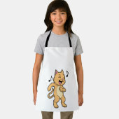 猫音楽ダンス エプロン (インサイチュ)