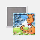 猫頭が切れるは マグネット (正面/裏面)