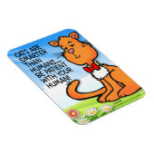 猫頭が切れるは マグネット (右側)